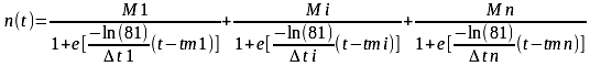 Solution to the multi-logistic function